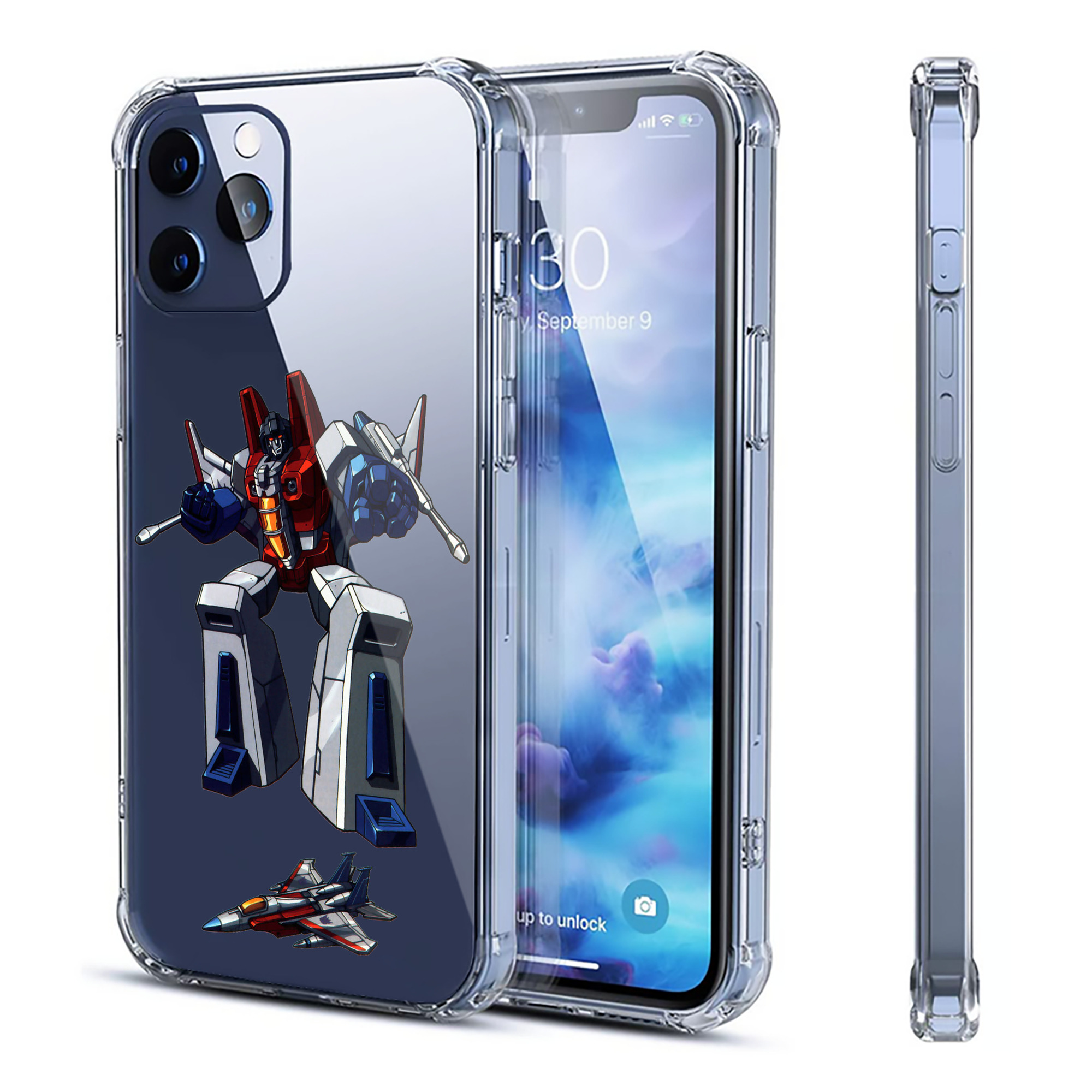 （画像用）  【iPhone 12シリーズ対応】透明スマホケース（クリアソフトケース）